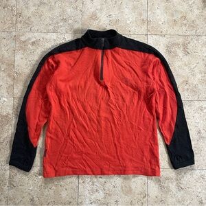 Vintage Icebreaker merino wool quarter zip base layer